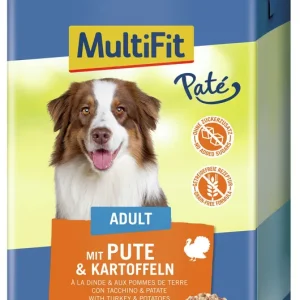 Multifit Pate Adult Truthahn,Kartoffel 475 g Kracherpreis